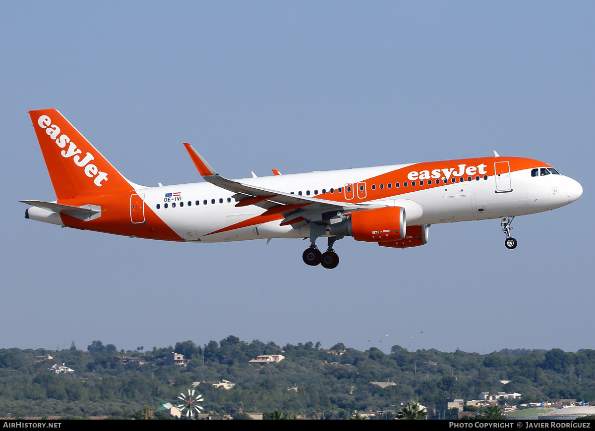 Aircraft Photo of OE-IVI | Airbus A320-214 | EasyJet | AirHistory.net #708513