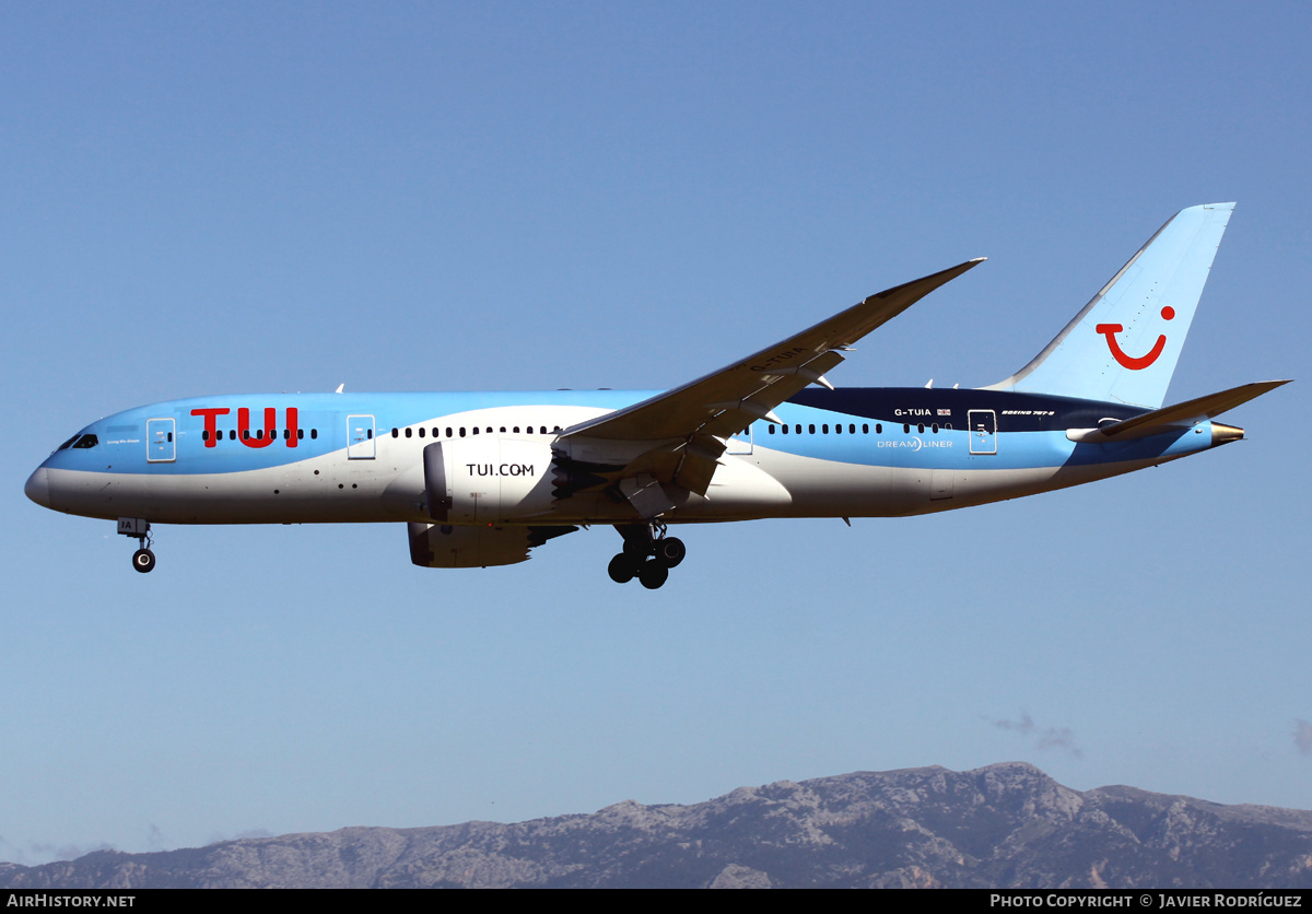 Aircraft Photo of G-TUIA | Boeing 787-8 Dreamliner | TUI | AirHistory.net #708514