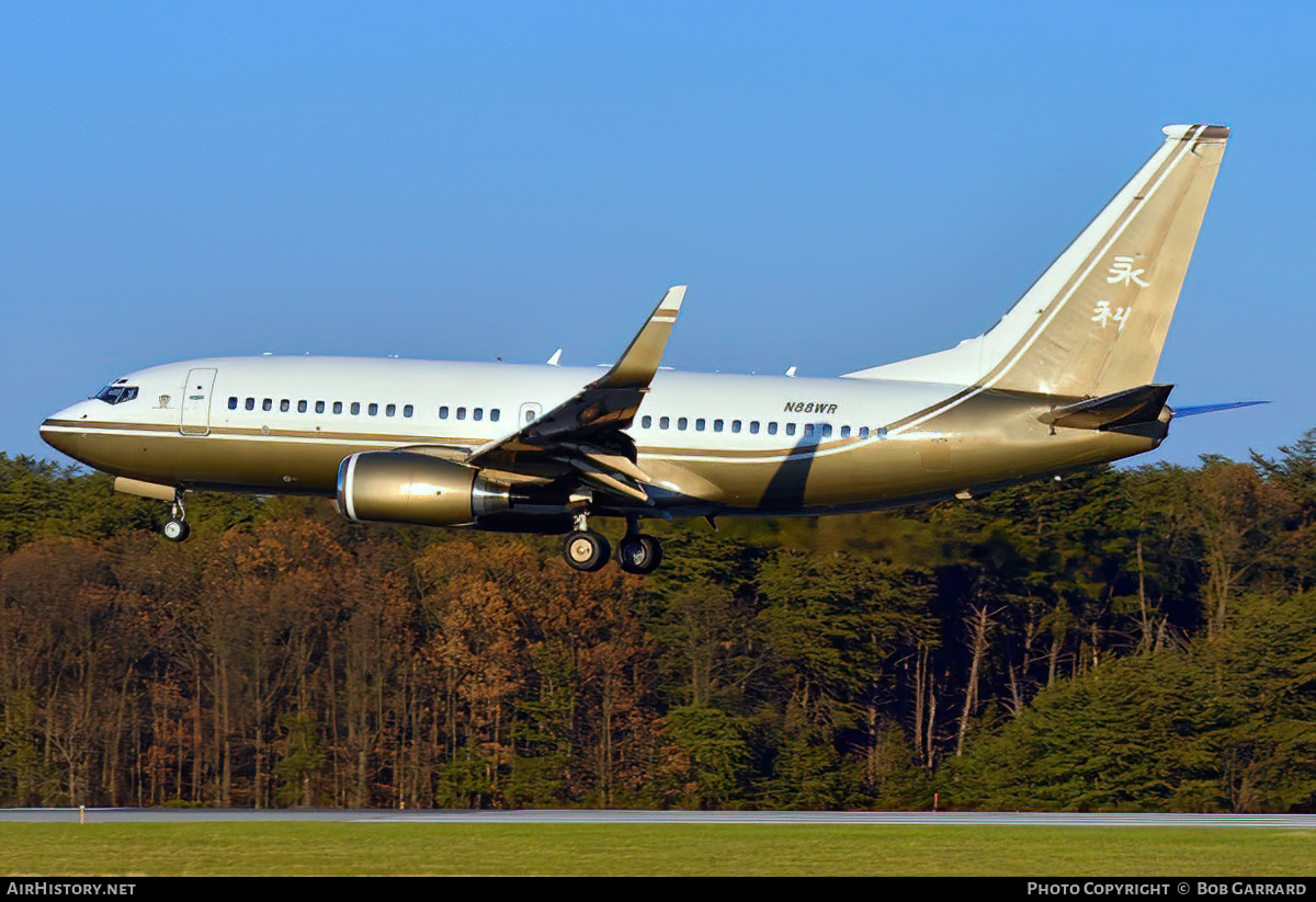 Aircraft Photo of N88WR | Boeing 737-79U BBJ | AirHistory.net #708520