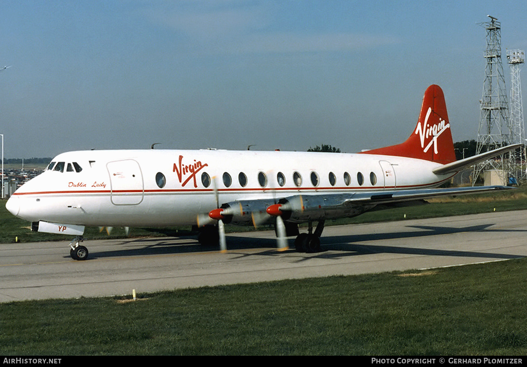 Aircraft Photo of G-AOYP | Vickers 806 Viscount | Virgin Atlantic Airways | AirHistory.net #708522
