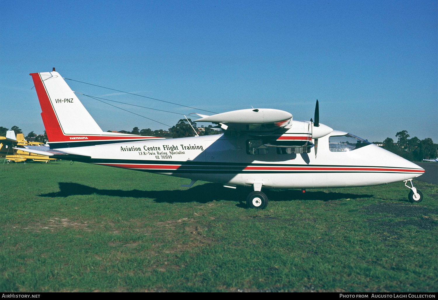 Aircraft Photo of VH-PNZ | Partenavia P-68B | Aviation Centre | AirHistory.net #708544