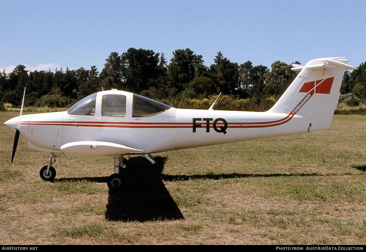 Aircraft Photo of ZK-FTQ / FTQ | Piper PA-38-112 Tomahawk | AirHistory.net #708547