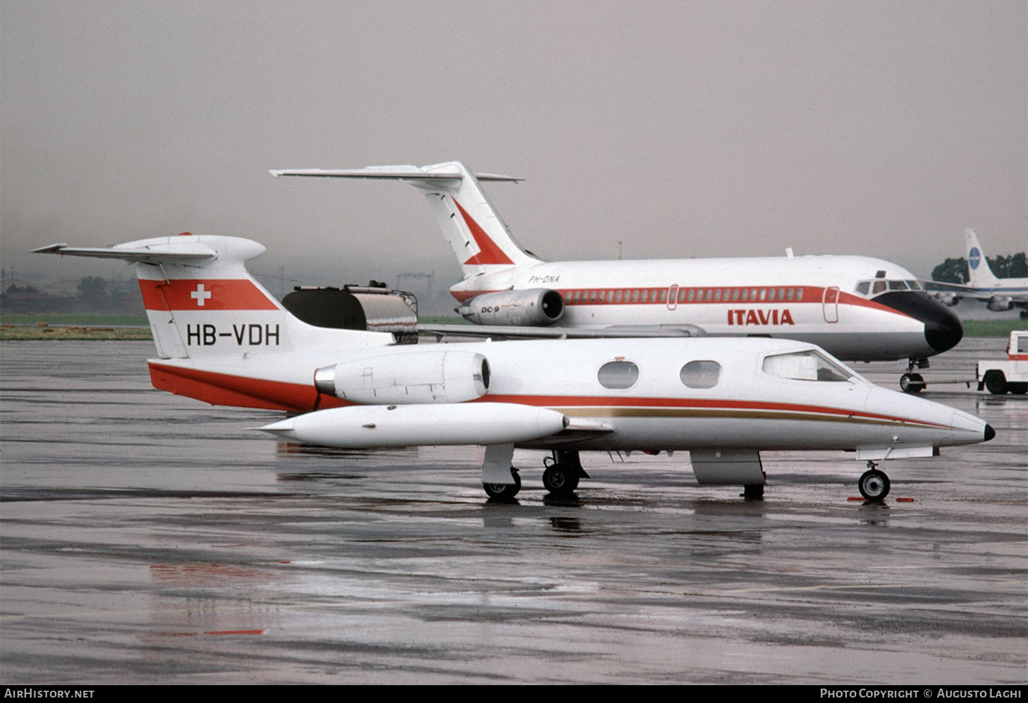 Aircraft Photo of HB-VDH | Lear Jet 24 | AirHistory.net #708572