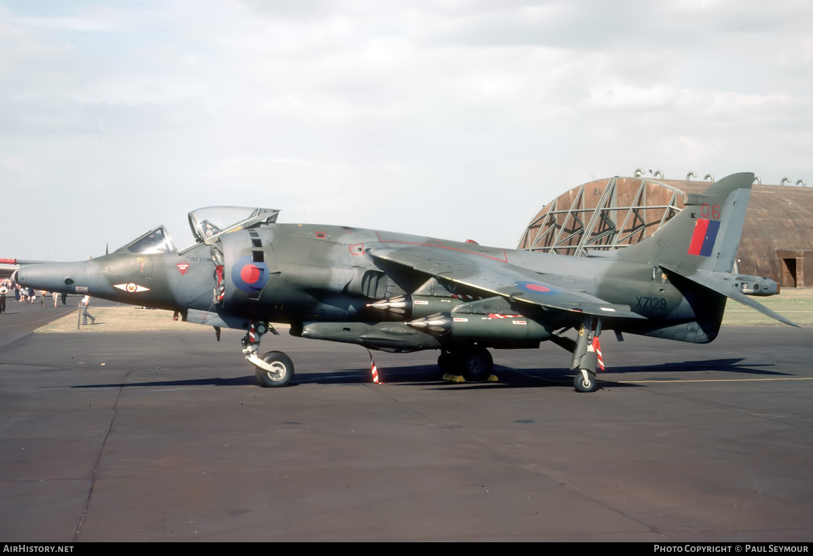Aircraft Photo of XZ129 | Hawker Siddeley Harrier GR3 | UK - Air Force | AirHistory.net #708588
