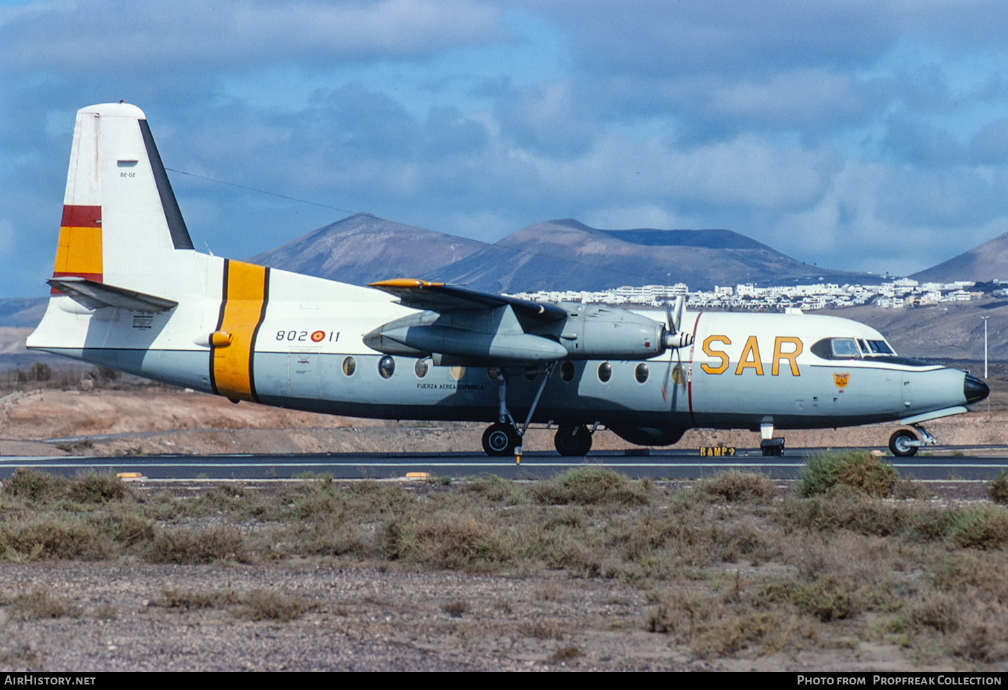 Aircraft Photo of D2-02 | Fokker F27-200MAR Maritime | Spain - Air Force | AirHistory.net #708600