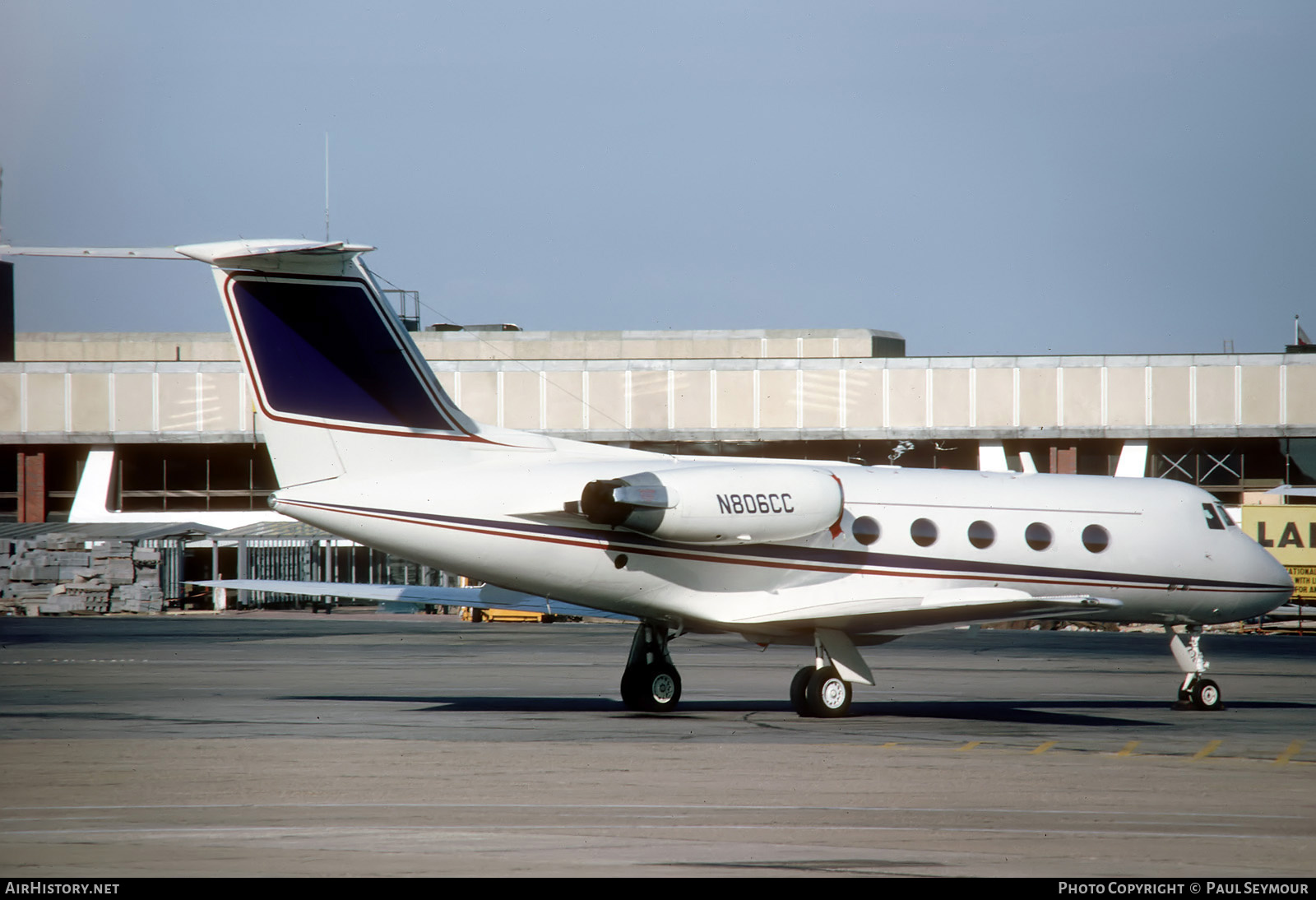 Aircraft Photo of N806CC | Grumman American G-1159 Gulfstream II | AirHistory.net #708606