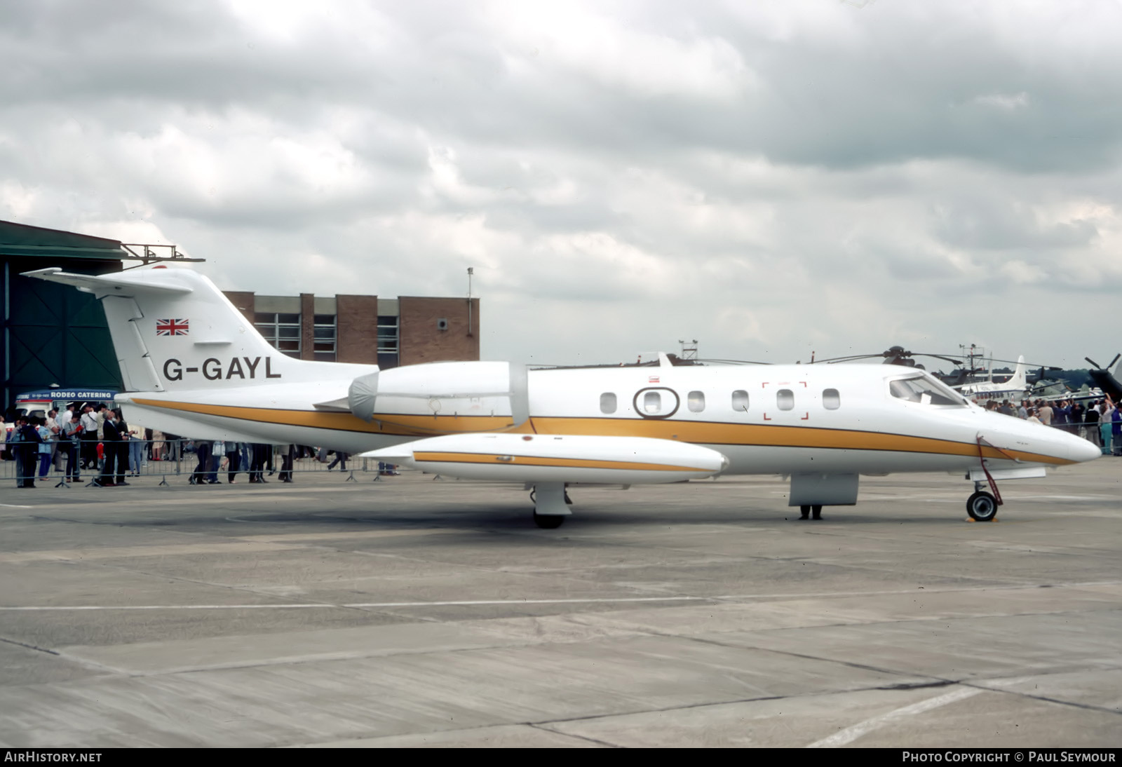 Aircraft Photo of G-GAYL | Gates Learjet 35A | AirHistory.net #708620