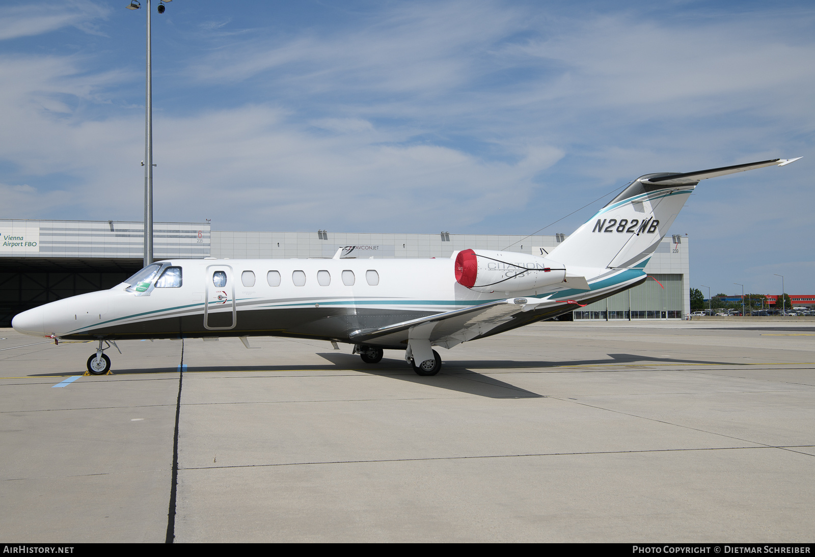 Aircraft Photo of N282WB | Cessna 525B CitationJet CJ3+ | AirHistory.net #708629