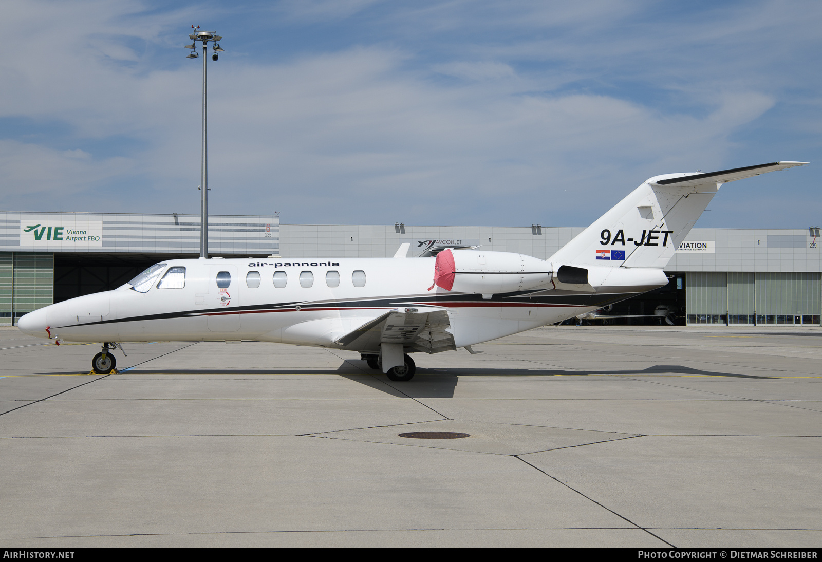 Aircraft Photo of 9A-JET | Cessna 525A CitationJet CJ2 | Air Pannonia | AirHistory.net #708635