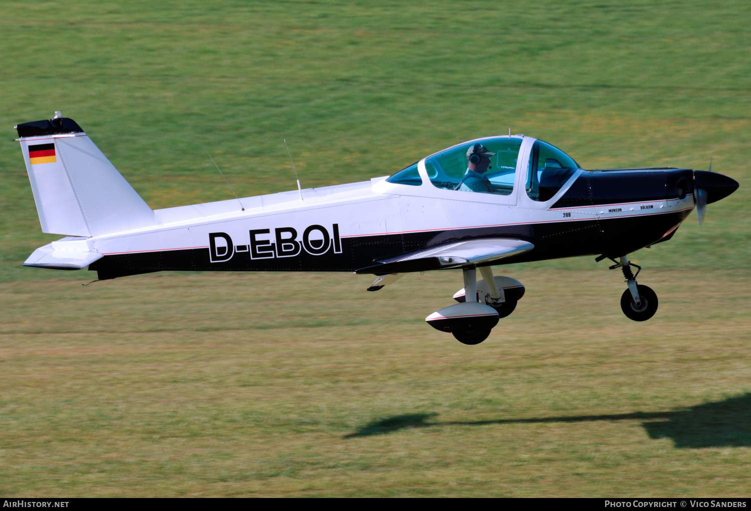 Aircraft Photo of D-EBOI | Bolkow BO-209 Monsun 150FF | AirHistory.net #708639
