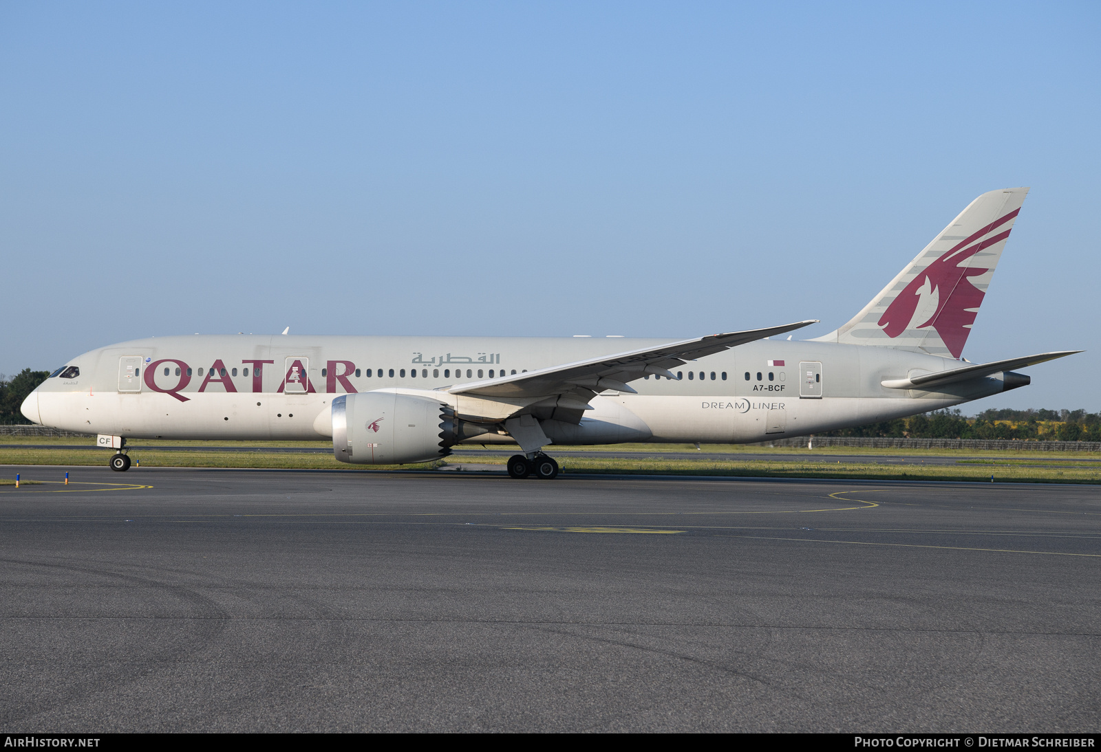 Aircraft Photo of A7-BCF | Boeing 787-8 Dreamliner | Qatar Airways | AirHistory.net #708651