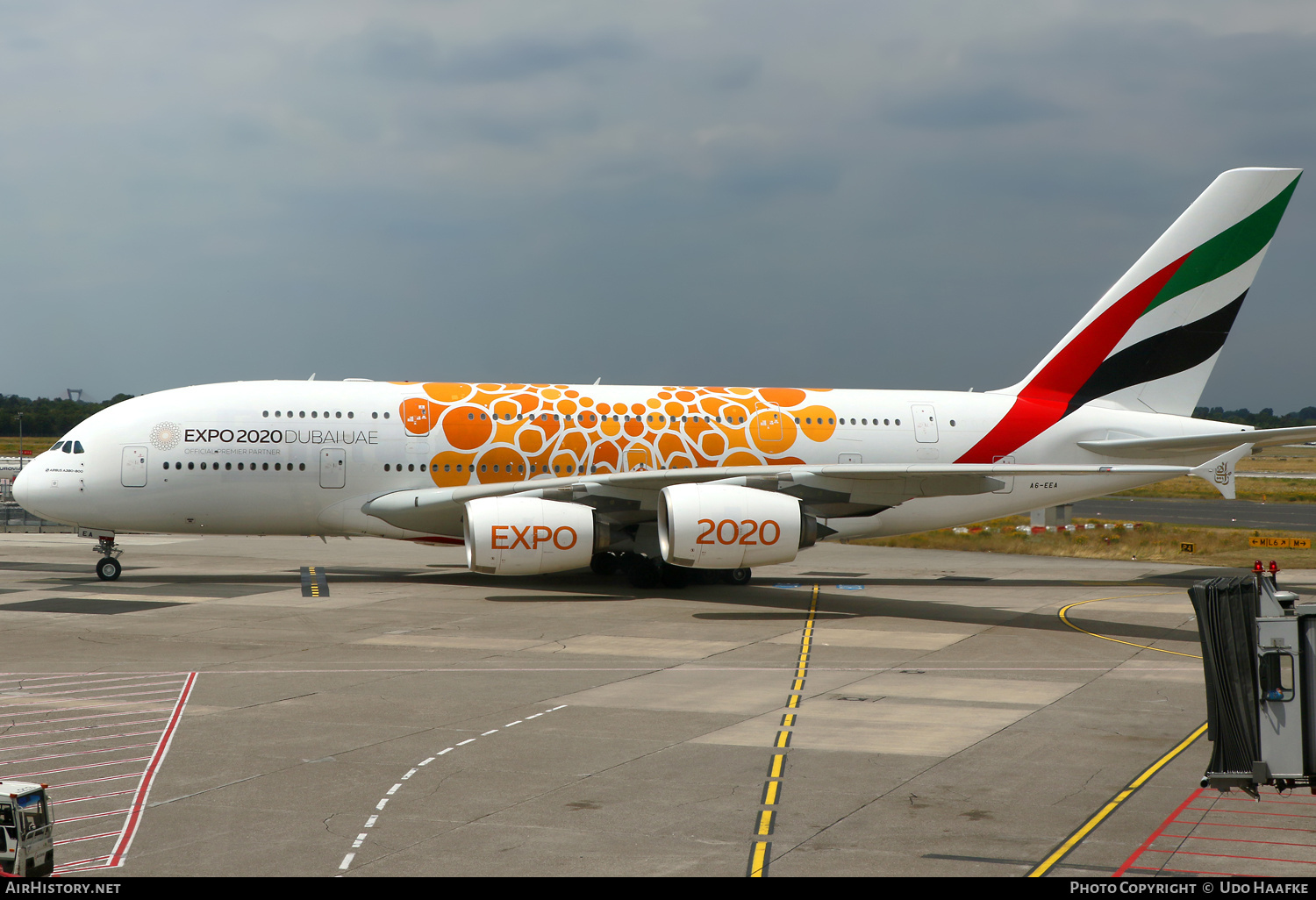 Aircraft Photo of A6-EEA | Airbus A380-861 | Emirates | AirHistory.net #708659
