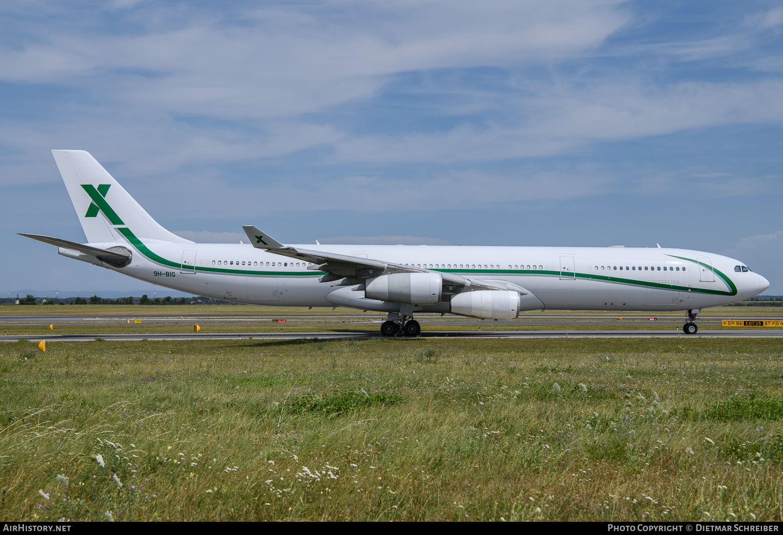 Aircraft Photo of 9H-BIG | Airbus A340-313X | AirX Charter | AirHistory.net #708689