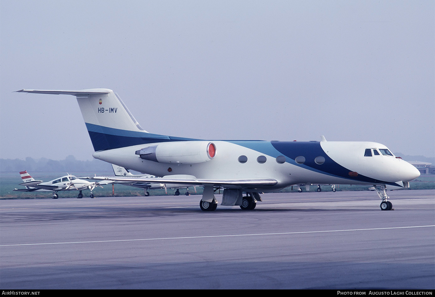 Aircraft Photo of HB-IMV | Grumman G-1159 Gulfstream II | AirHistory.net #708707