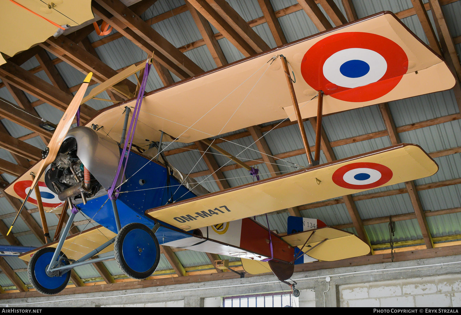 Aircraft Photo of OM-M417 | Nieuport 11 (replica) | France - Air Force | AirHistory.net #708710