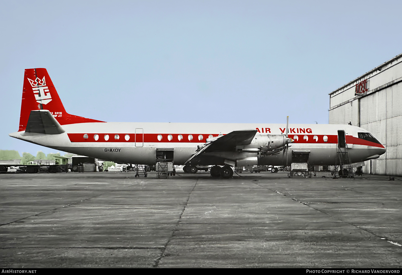 Aircraft Photo of G-AXOY | Vickers 952 Vanguard | Air Viking | AirHistory.net #708743