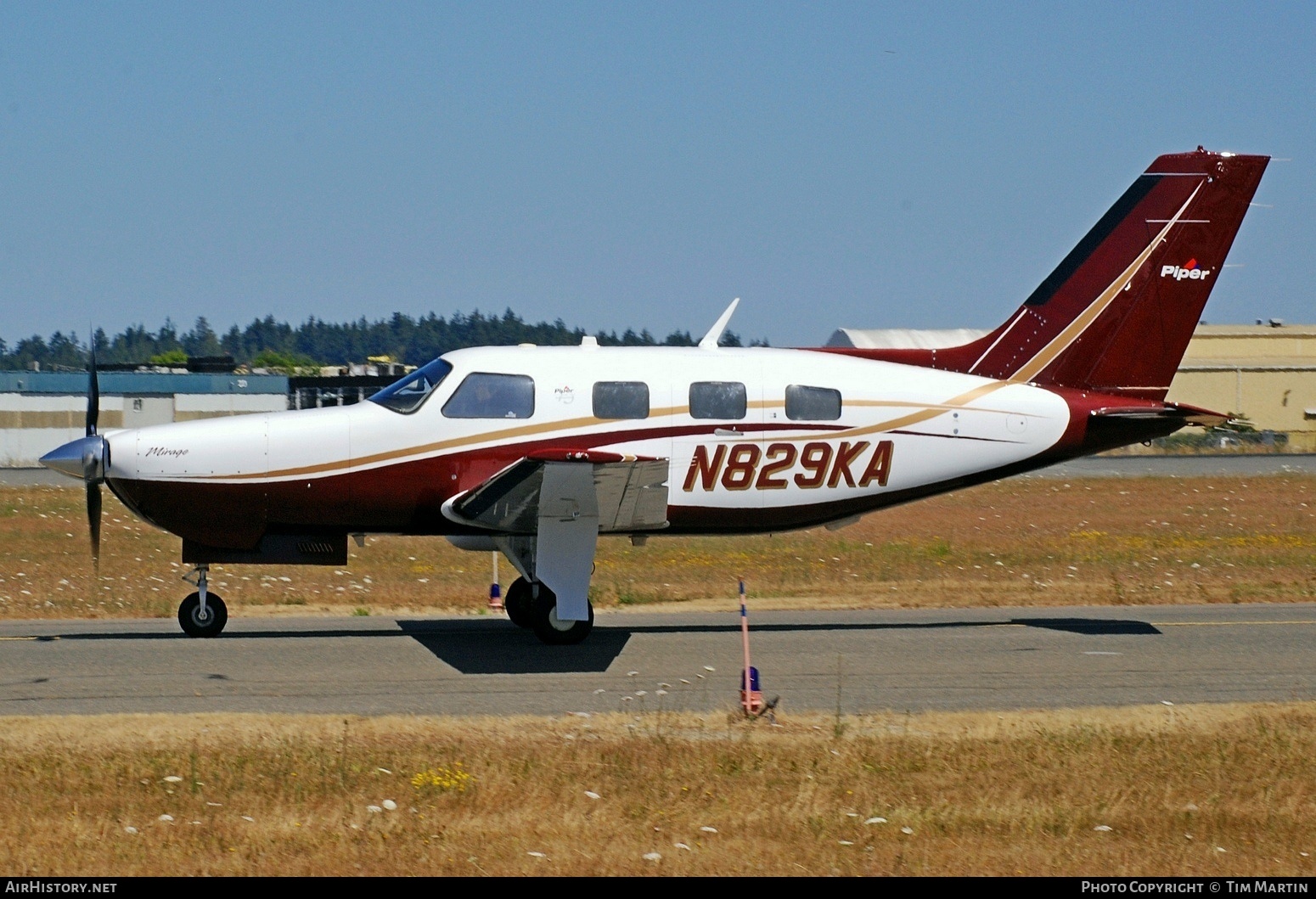 Aircraft Photo of N829KA | Piper PA-46-350P Malibu Mirage | AirHistory.net #708752