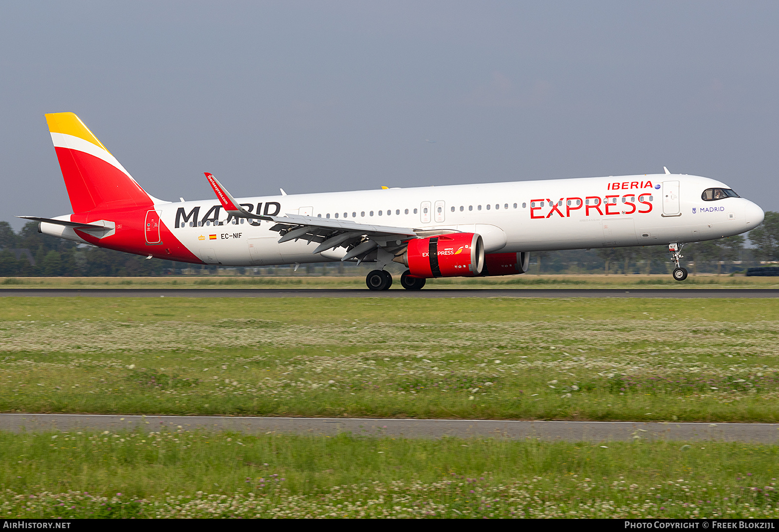 Aircraft Photo of EC-NIF | Airbus A321-251NX | Iberia Express | AirHistory.net #708753