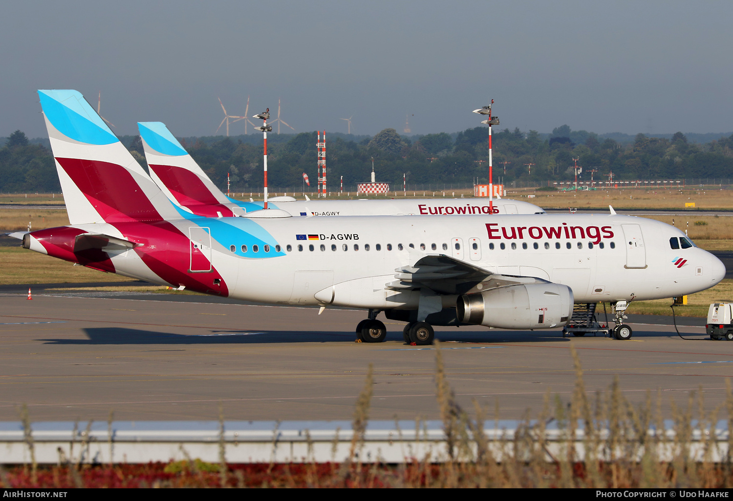 Aircraft Photo of D-AGWB | Airbus A319-132 | Eurowings | AirHistory.net #708762