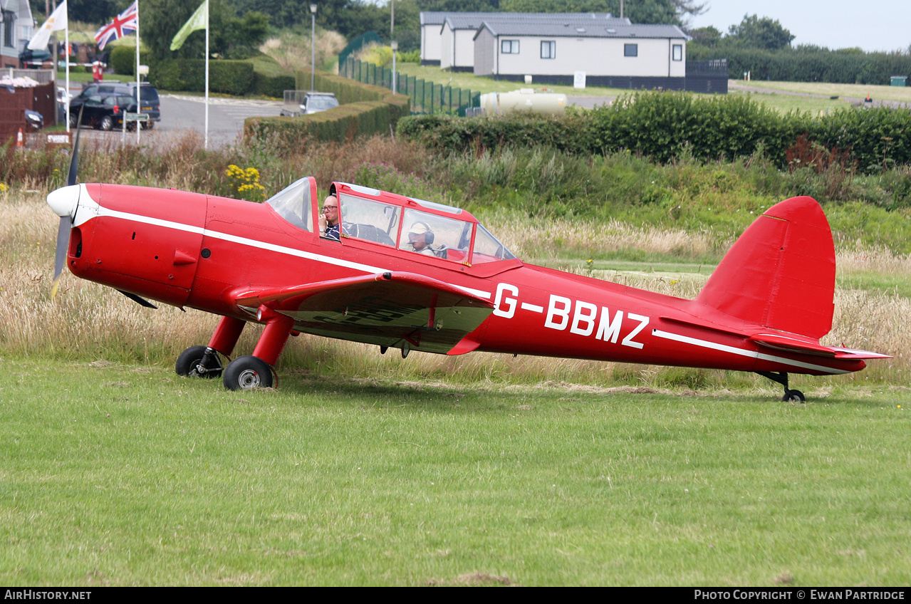 Aircraft Photo of G-BBMZ | De Havilland DHC-1 Chipmunk Mk22 | AirHistory.net #708774