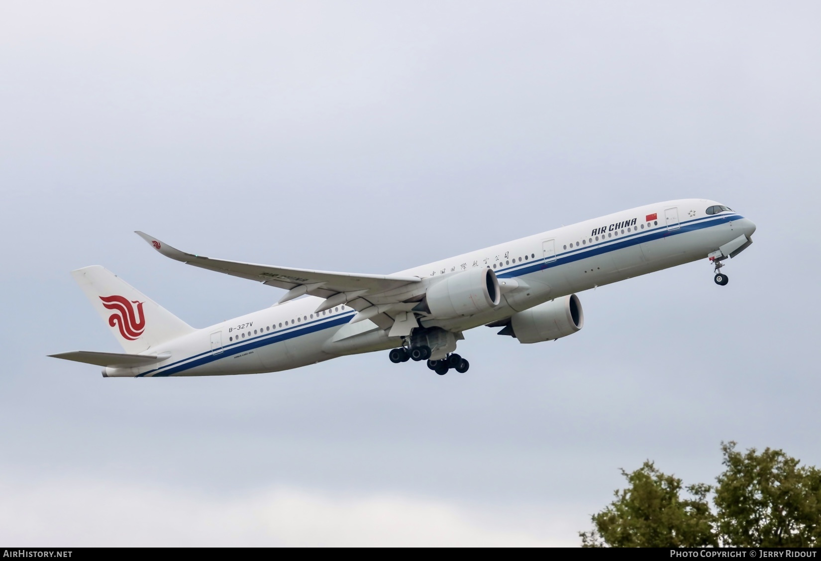 Aircraft Photo of B-327V | Airbus A350-941 | Air China | AirHistory.net #708788