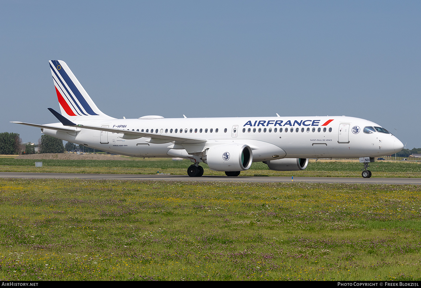Aircraft Photo of F-HPNH | Airbus A220-300 (BD-500-1A11) | Air France | AirHistory.net #708795