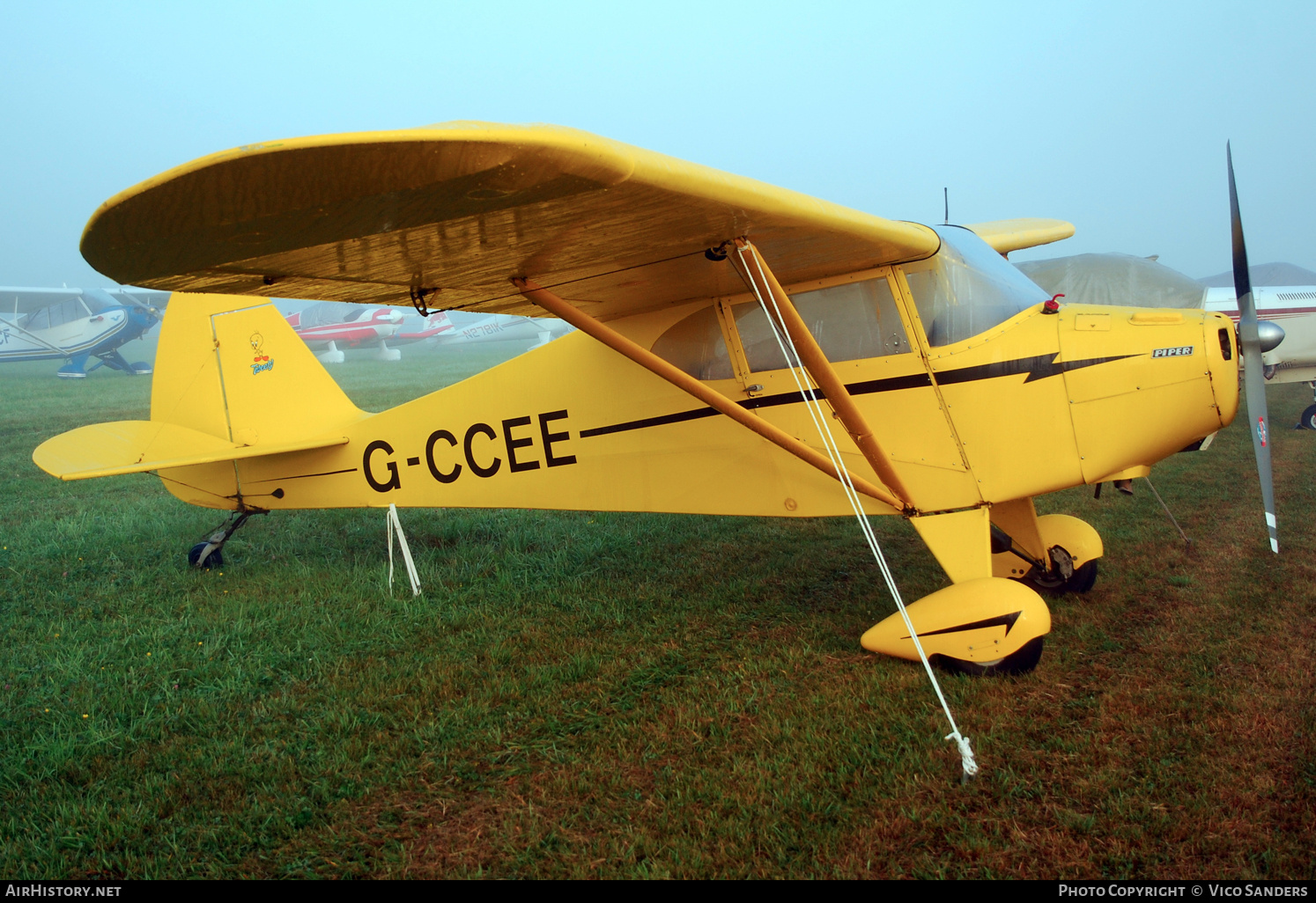 Aircraft Photo of G-CCEE | Piper PA-15 Vagabond | AirHistory.net #708804