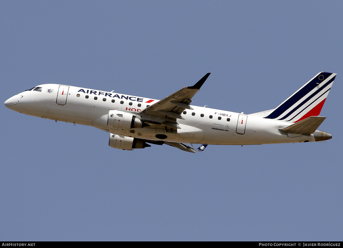 Aircraft Photo of F-HBXJ | Embraer 170STD (ERJ-170-100STD) | Air France | AirHistory.net #708823
