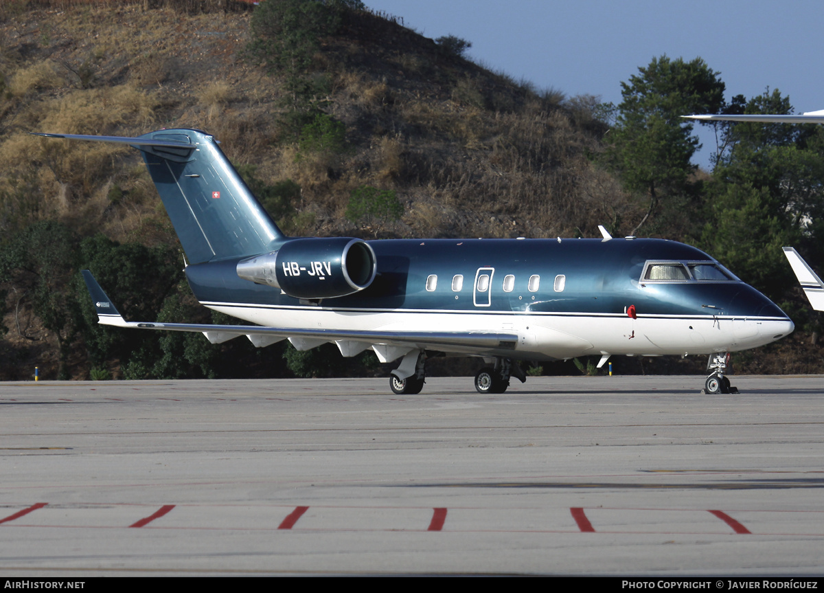 Aircraft Photo of HB-JRV | Canadair Challenger 601-3A (CL-600-2B16) | AirHistory.net #708836