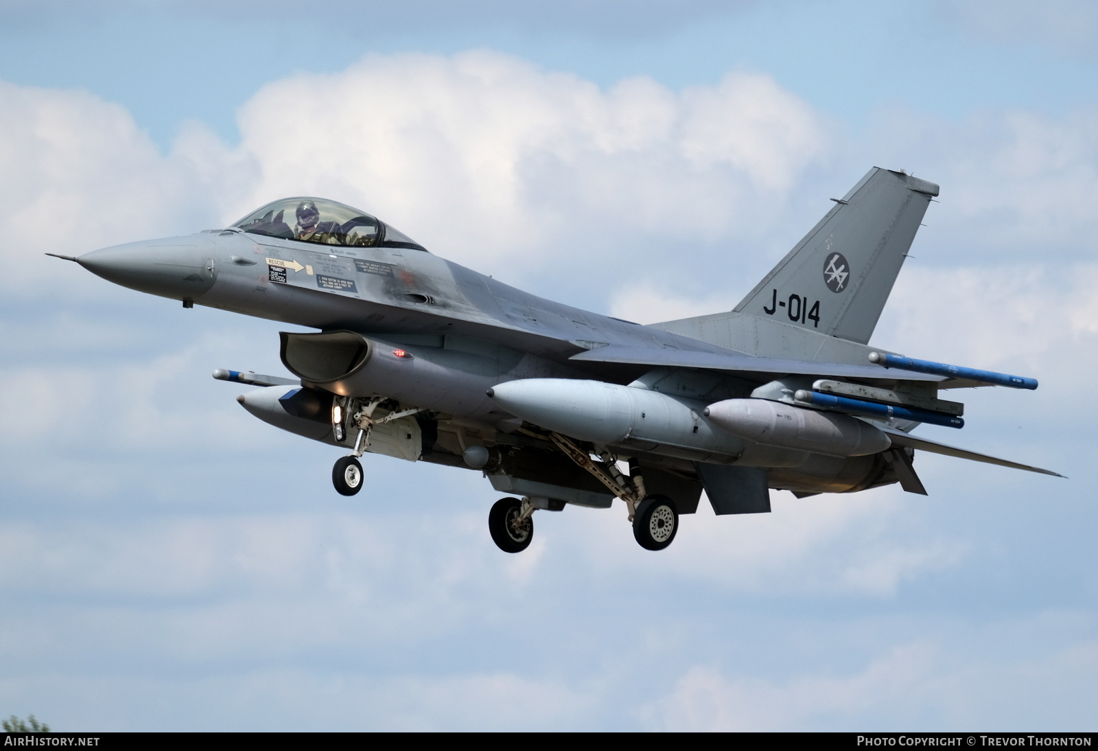 Aircraft Photo of J-014 | General Dynamics F-16AM Fighting Falcon | Netherlands - Air Force | AirHistory.net #708845