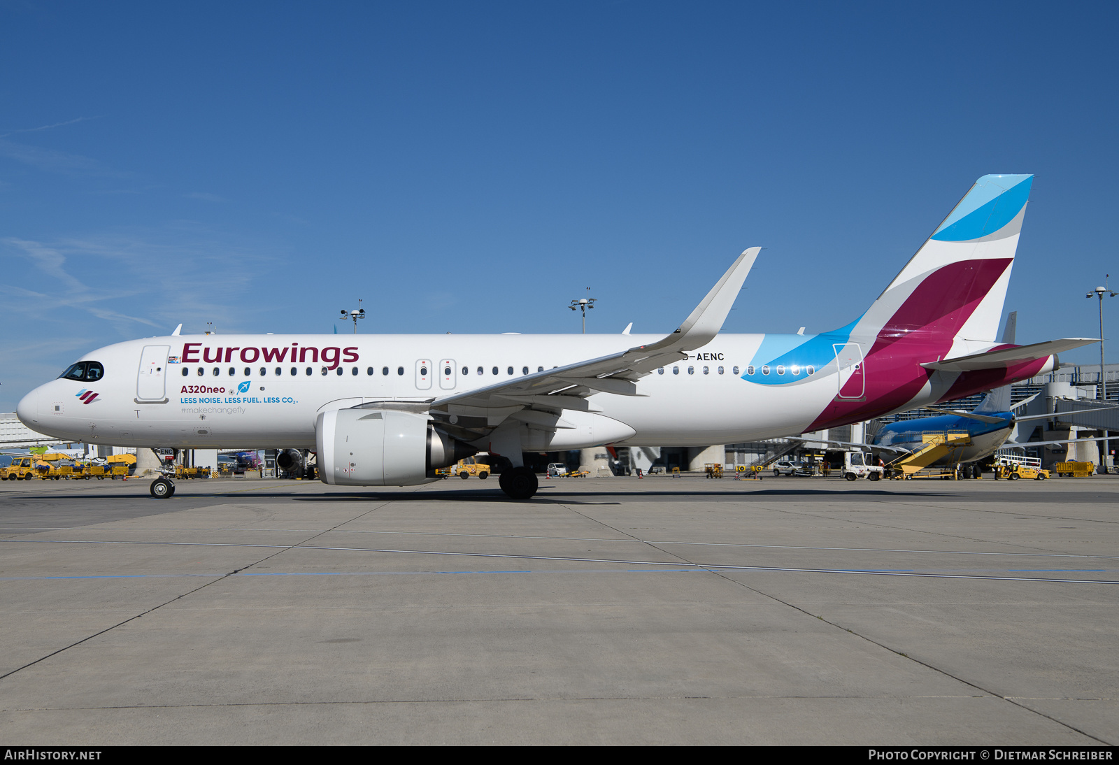 Aircraft Photo of D-AENC | Airbus A320-251N | Eurowings | AirHistory.net #708847
