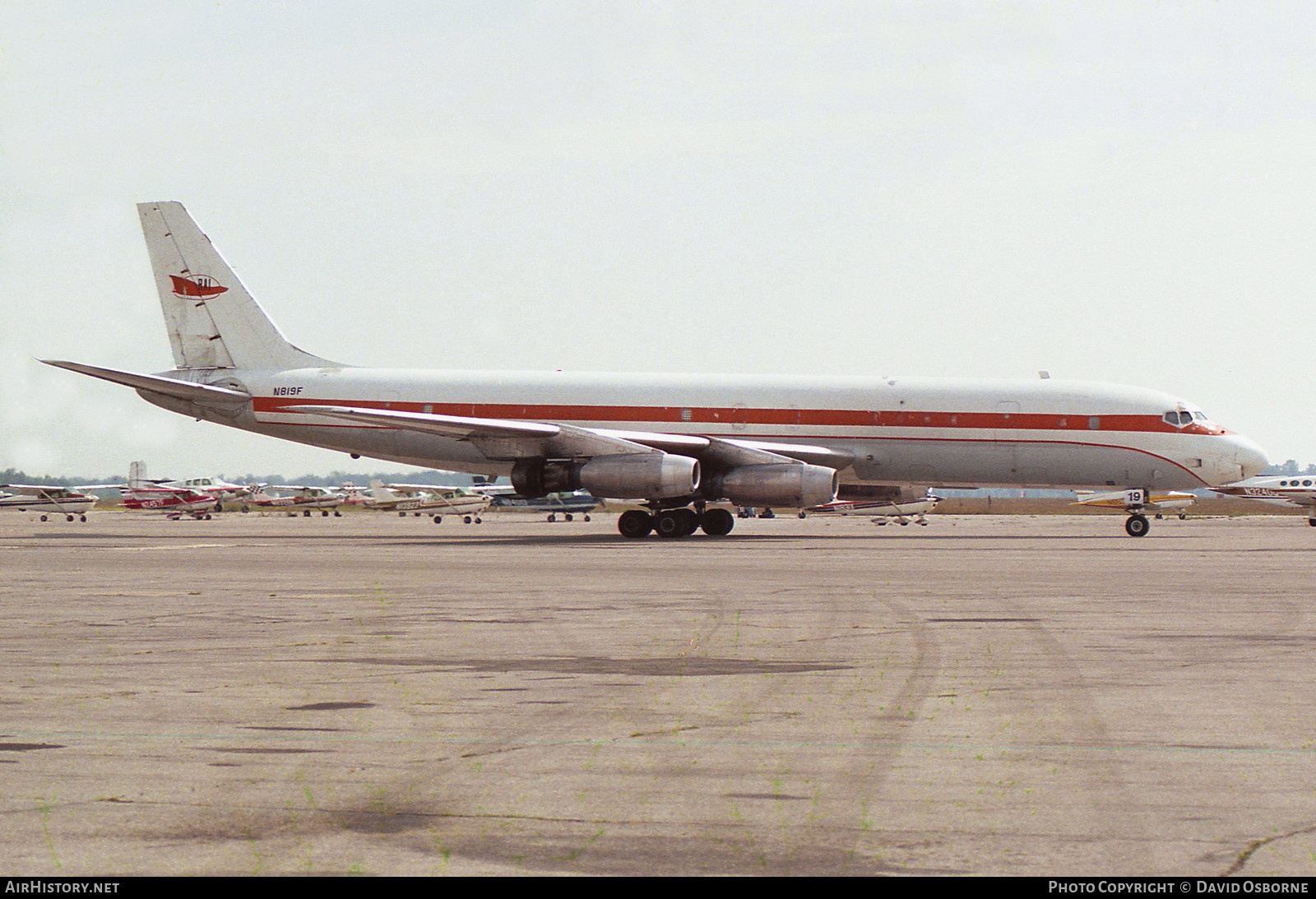 Aircraft Photo of N819F | Douglas DC-8-21(F) | Rosenbalm Aviation | AirHistory.net #708851