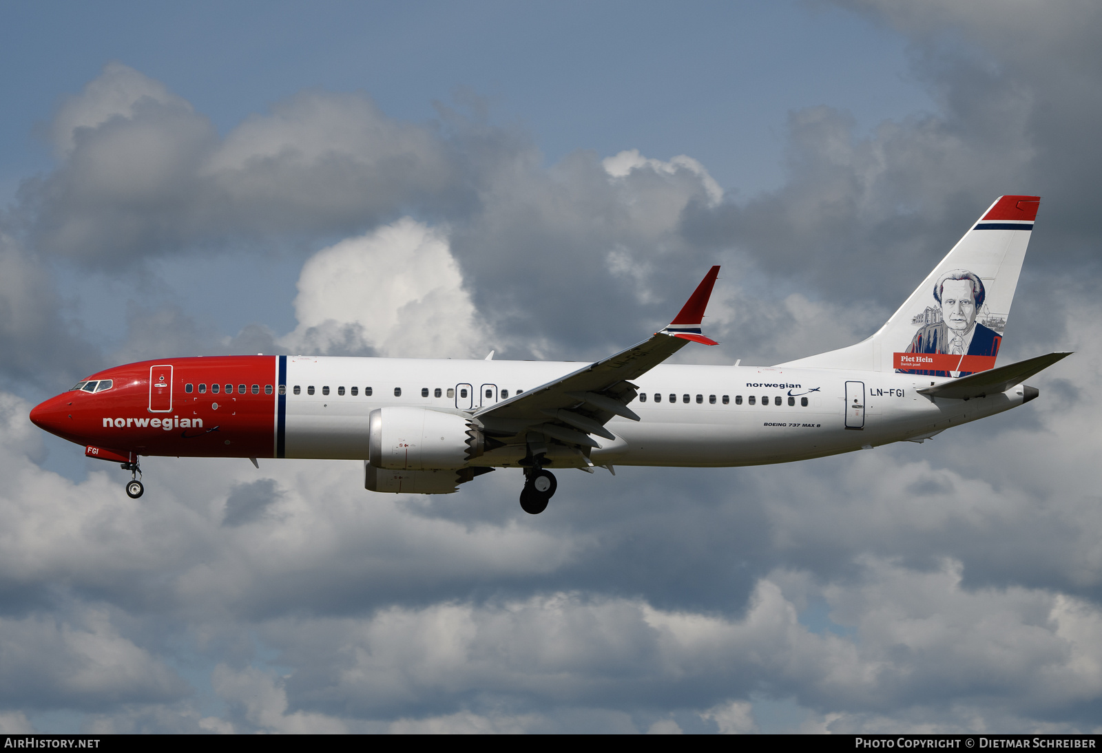 Aircraft Photo of LN-FGI | Boeing 737-8 Max 8 | Norwegian | AirHistory.net #708857