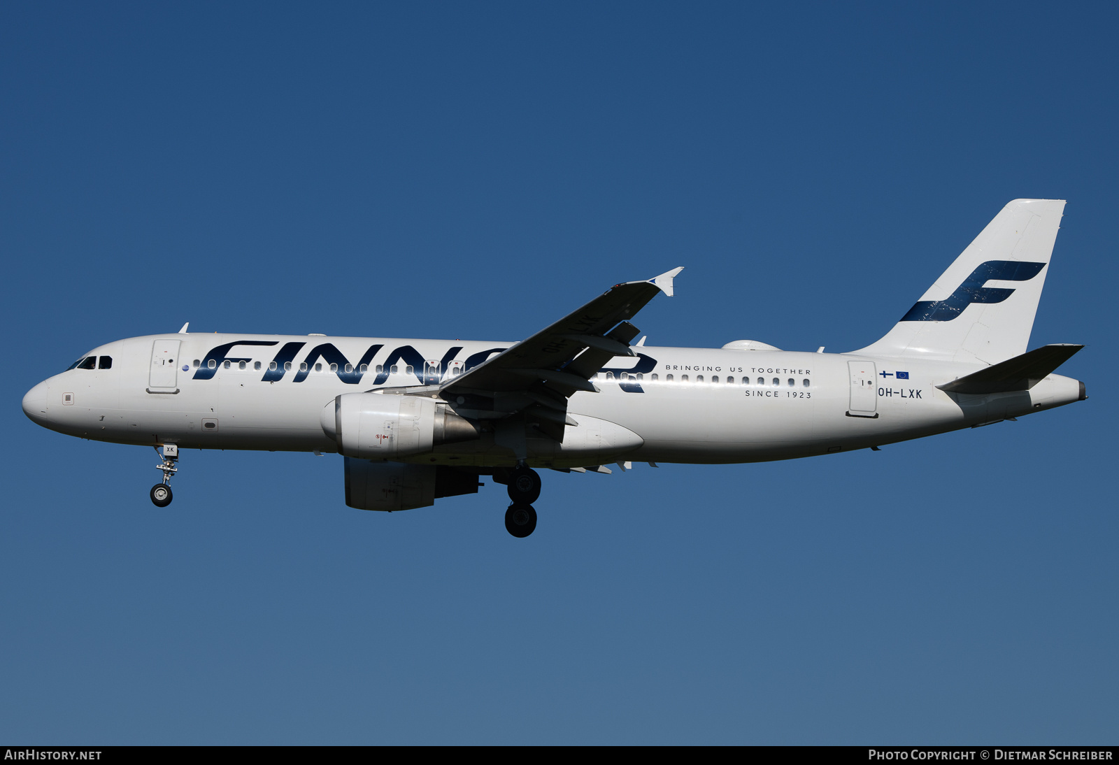 Aircraft Photo of OH-LXK | Airbus A320-214 | Finnair | AirHistory.net #708868