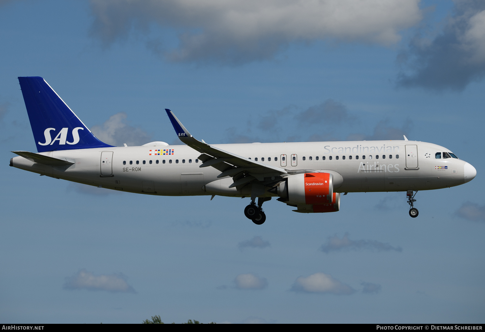 Aircraft Photo of SE-ROM | Airbus A320-251N | Scandinavian Airlines - SAS | AirHistory.net #708870