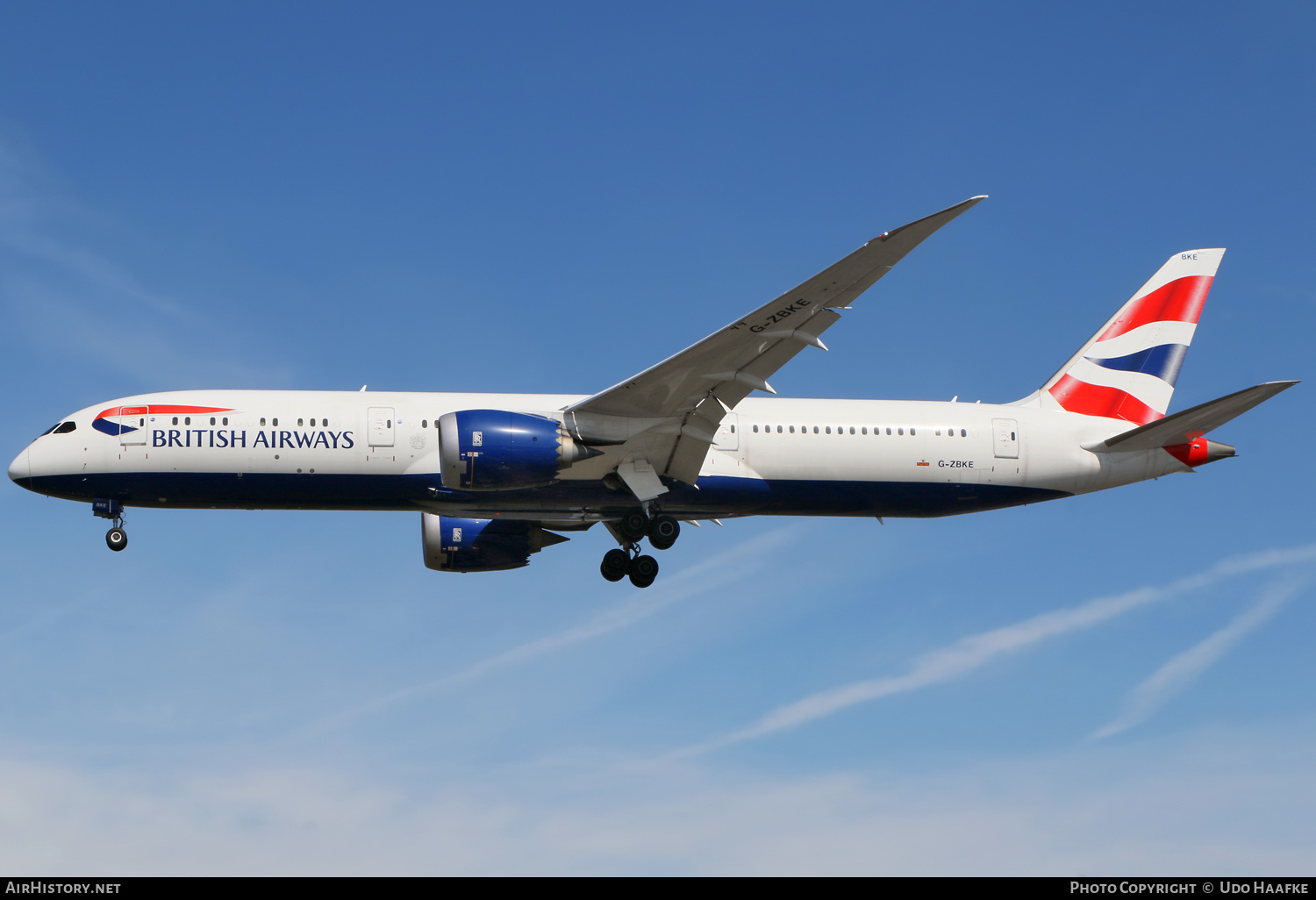 Aircraft Photo of G-ZBKE | Boeing 787-9 Dreamliner | British Airways | AirHistory.net #708902