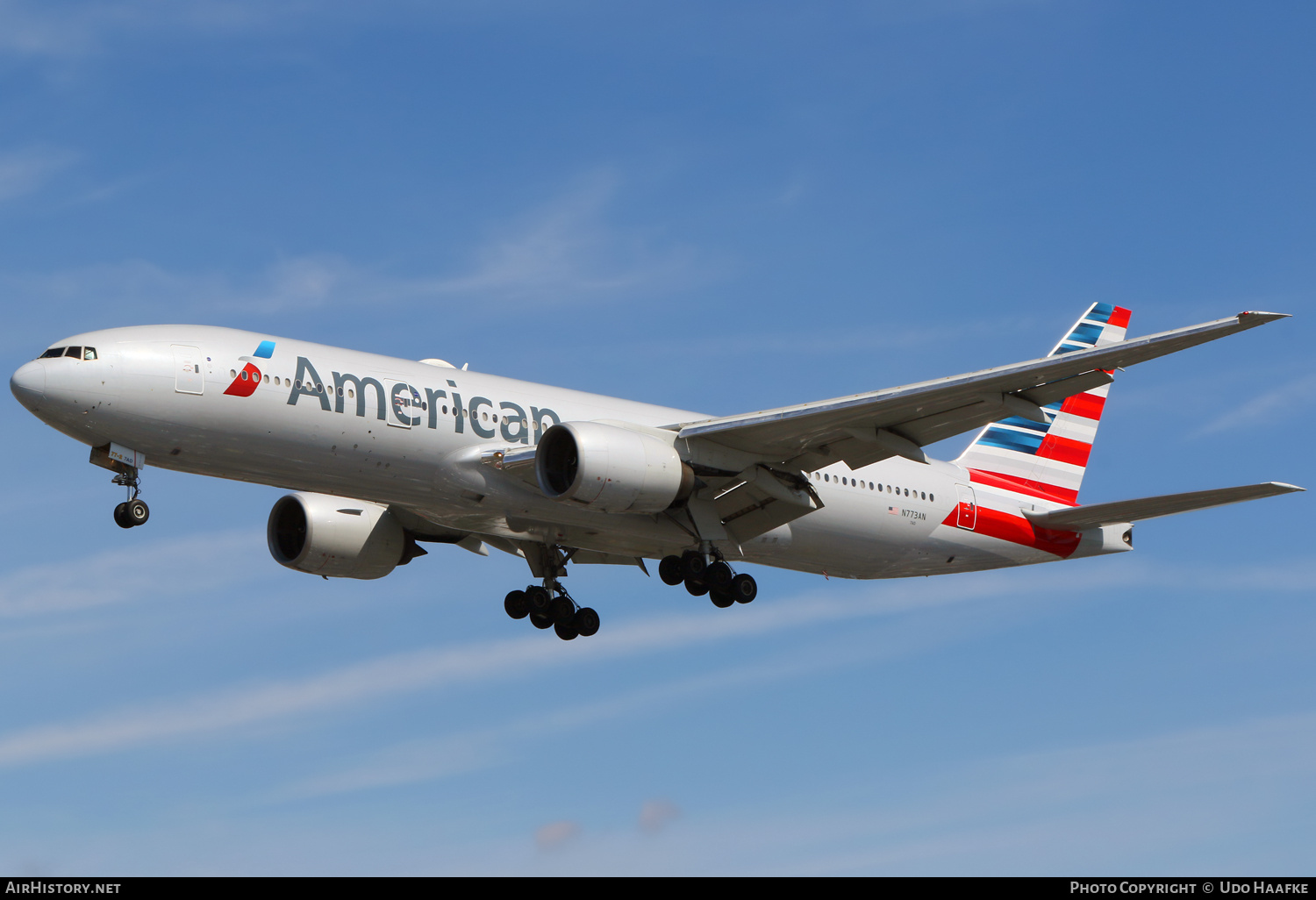 Aircraft Photo of N773AN | Boeing 777-223/ER | American Airlines | AirHistory.net #708918