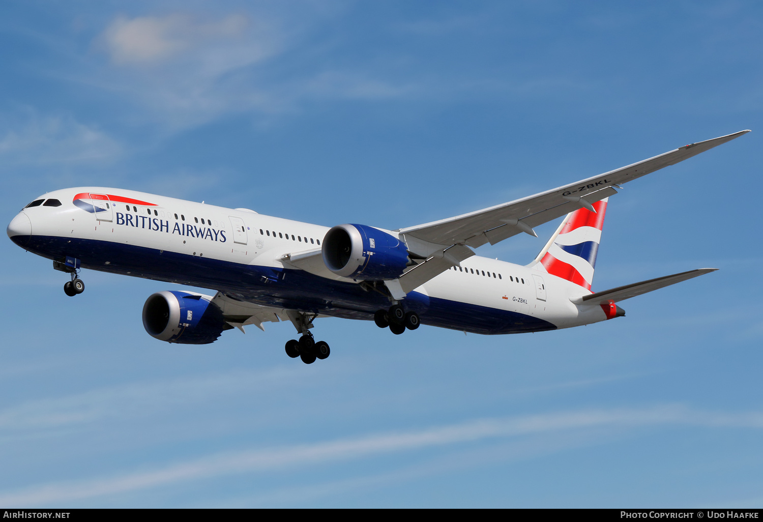 Aircraft Photo of G-ZBKL | Boeing 787-9 Dreamliner | British Airways | AirHistory.net #708919