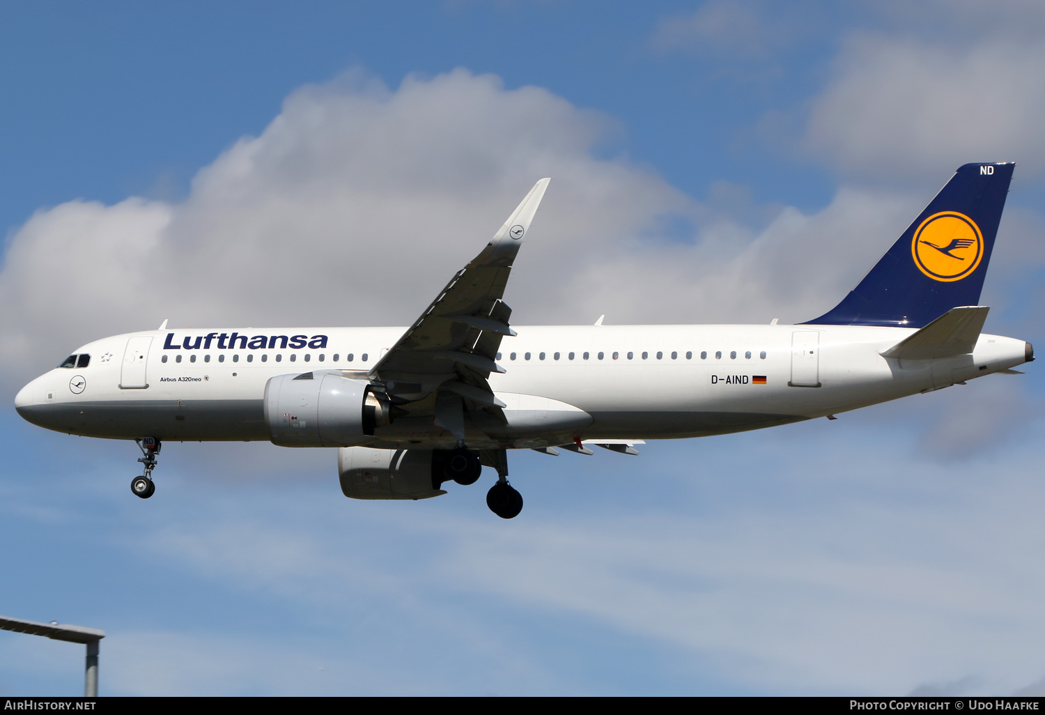 Aircraft Photo of D-AIND | Airbus A320-271N | Lufthansa | AirHistory.net #708924