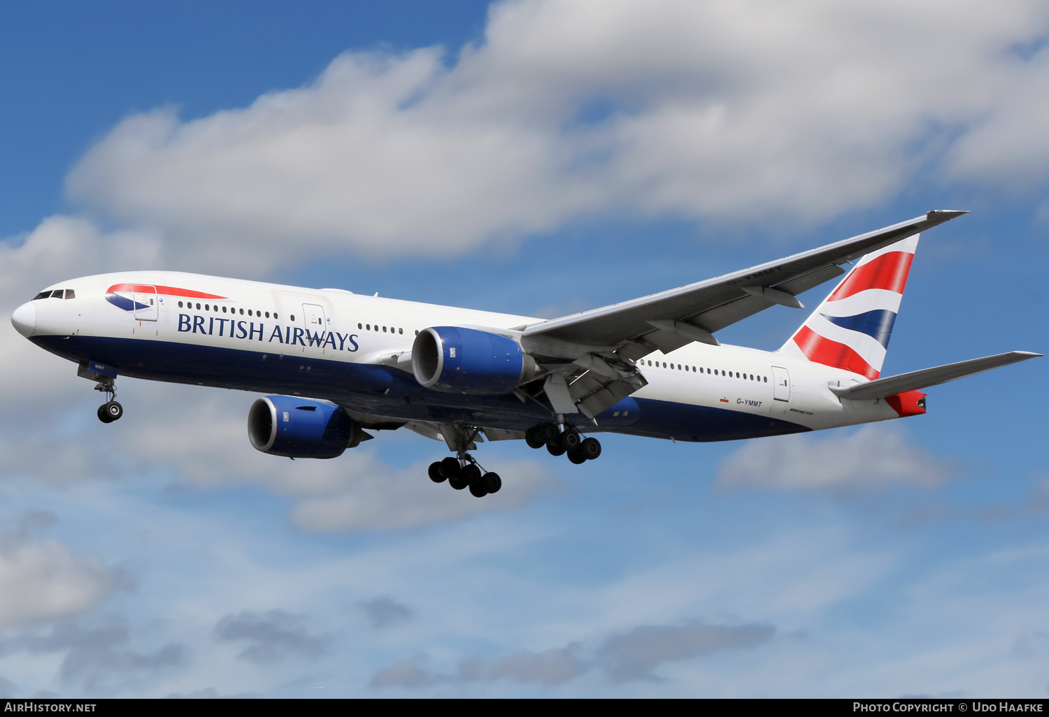 Aircraft Photo of G-YMMT | Boeing 777-236/ER | British Airways | AirHistory.net #708926