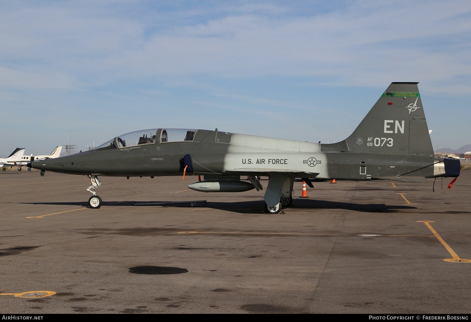 Aircraft Photo of 69-7073 / AF69-073 | Northrop T-38C Talon | USA - Air Force | AirHistory.net #708935
