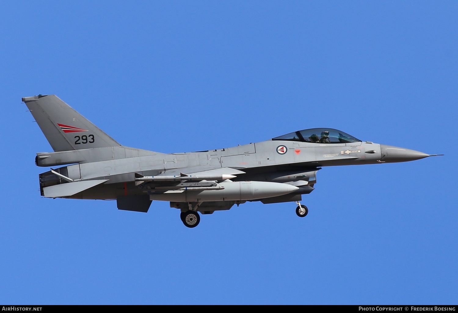 Aircraft Photo of 293 | General Dynamics F-16AM Fighting Falcon | Norway - Air Force | AirHistory.net #708948