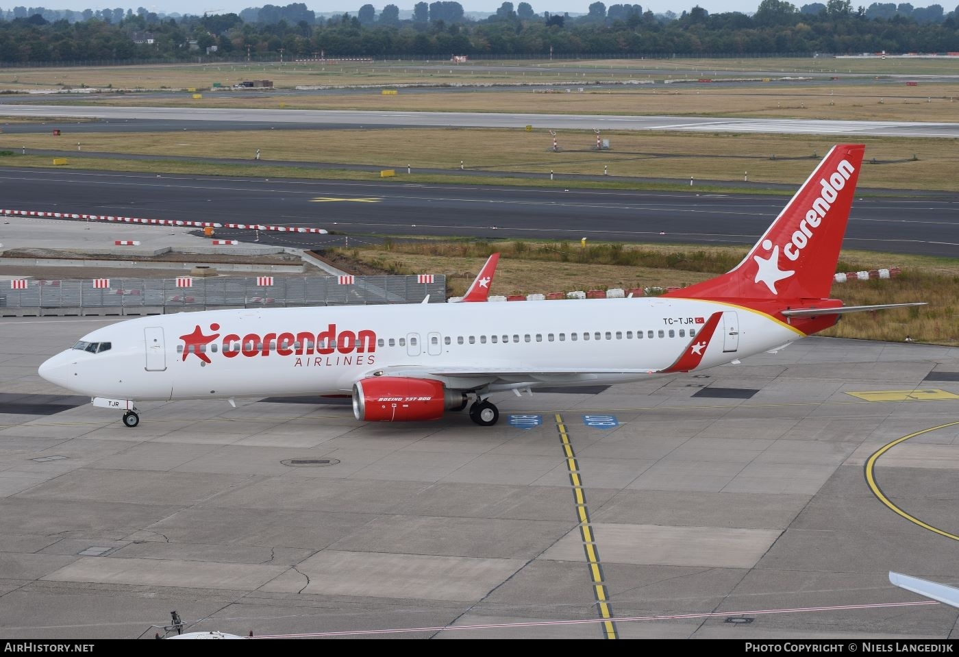 Aircraft Photo of TC-TJR | Boeing 737-82R | Corendon Airlines | AirHistory.net #708963