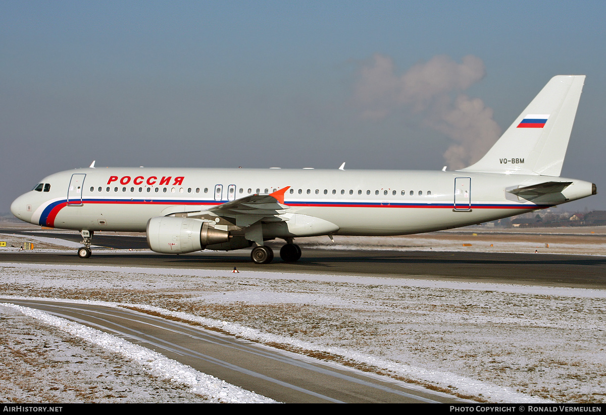 Aircraft Photo of VQ-BBM | Airbus A320-214 | Rossiya - Russian Airlines | AirHistory.net #708970