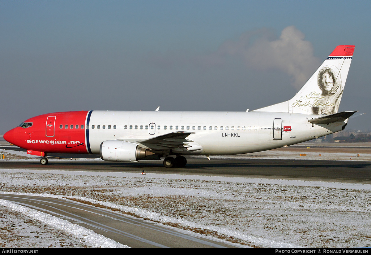 Aircraft Photo of LN-KKL | Boeing 737-36N | Norwegian | AirHistory.net #708982