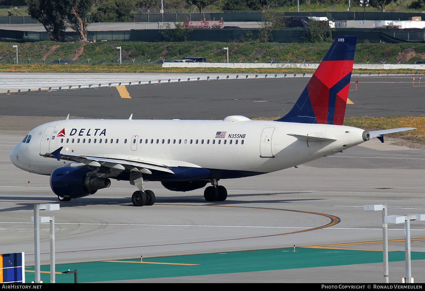 Aircraft Photo of N355NB | Airbus A319-114 | Delta Air Lines | AirHistory.net #708987