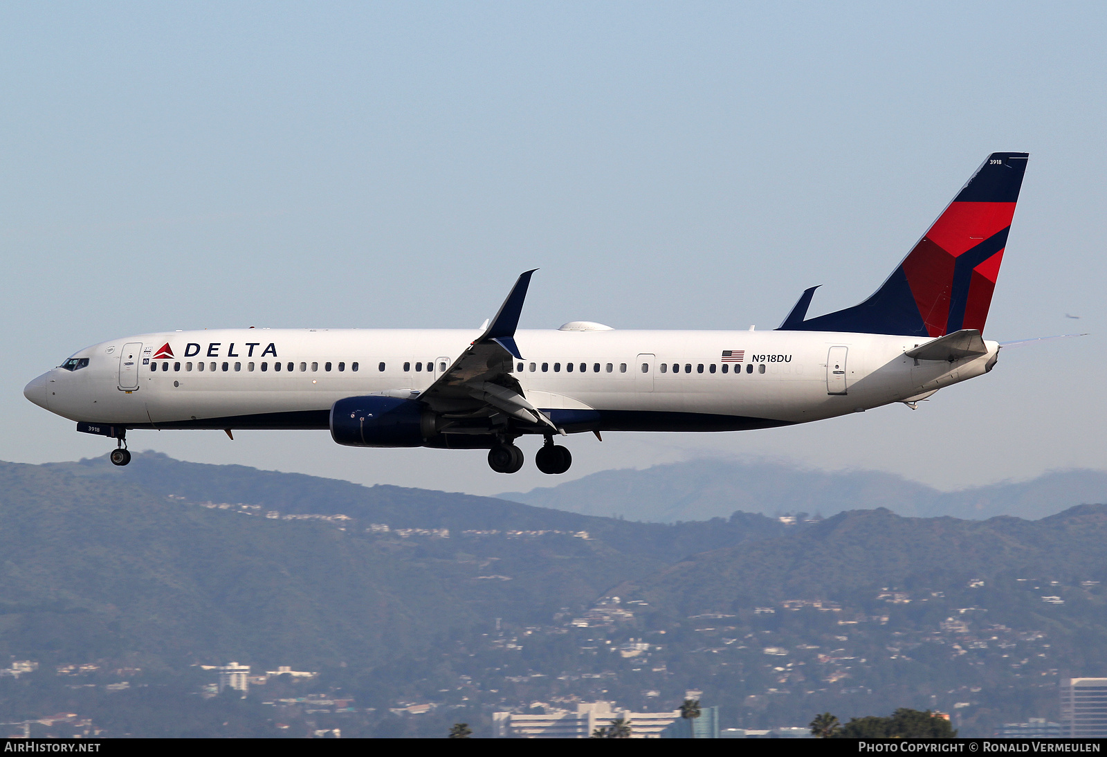 Aircraft Photo of N918DU | Boeing 737-900/ER | Delta Air Lines | AirHistory.net #708989