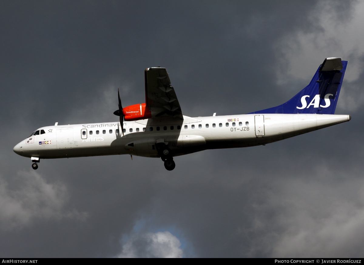 Aircraft Photo of OY-JZB | ATR ATR-72-600 (ATR-72-212A) | Scandinavian Airlines - SAS | AirHistory.net #709015