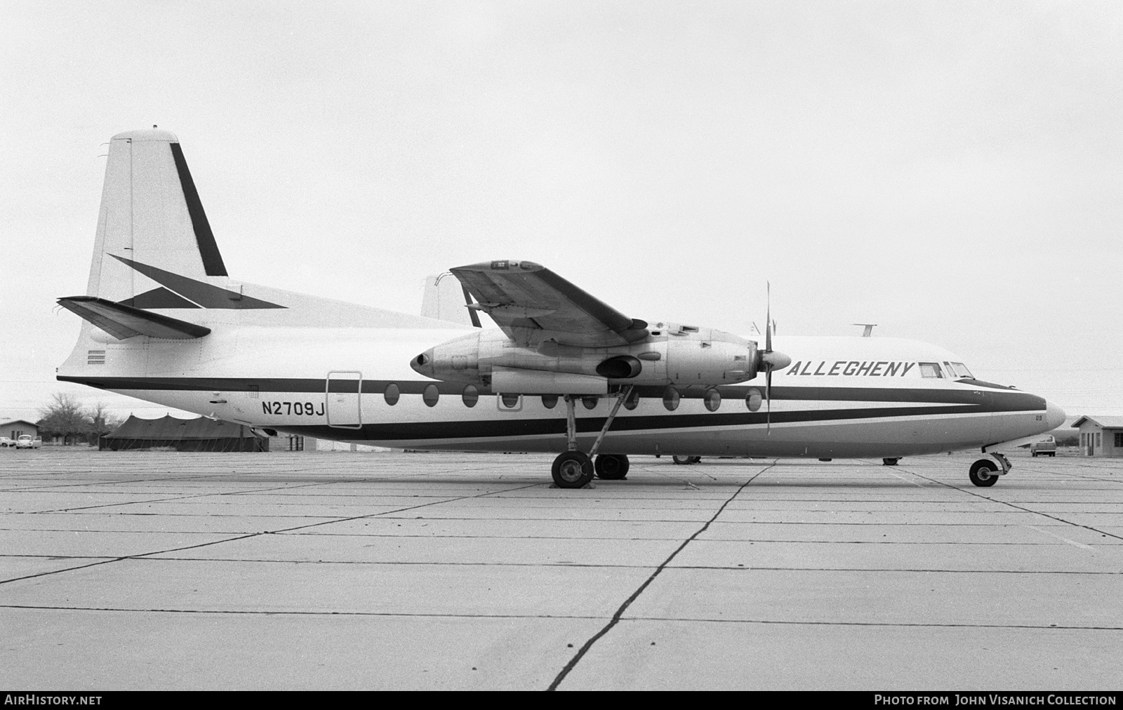 Aircraft Photo of N2709J | Fairchild F-27J | Allegheny Airlines | AirHistory.net #709039