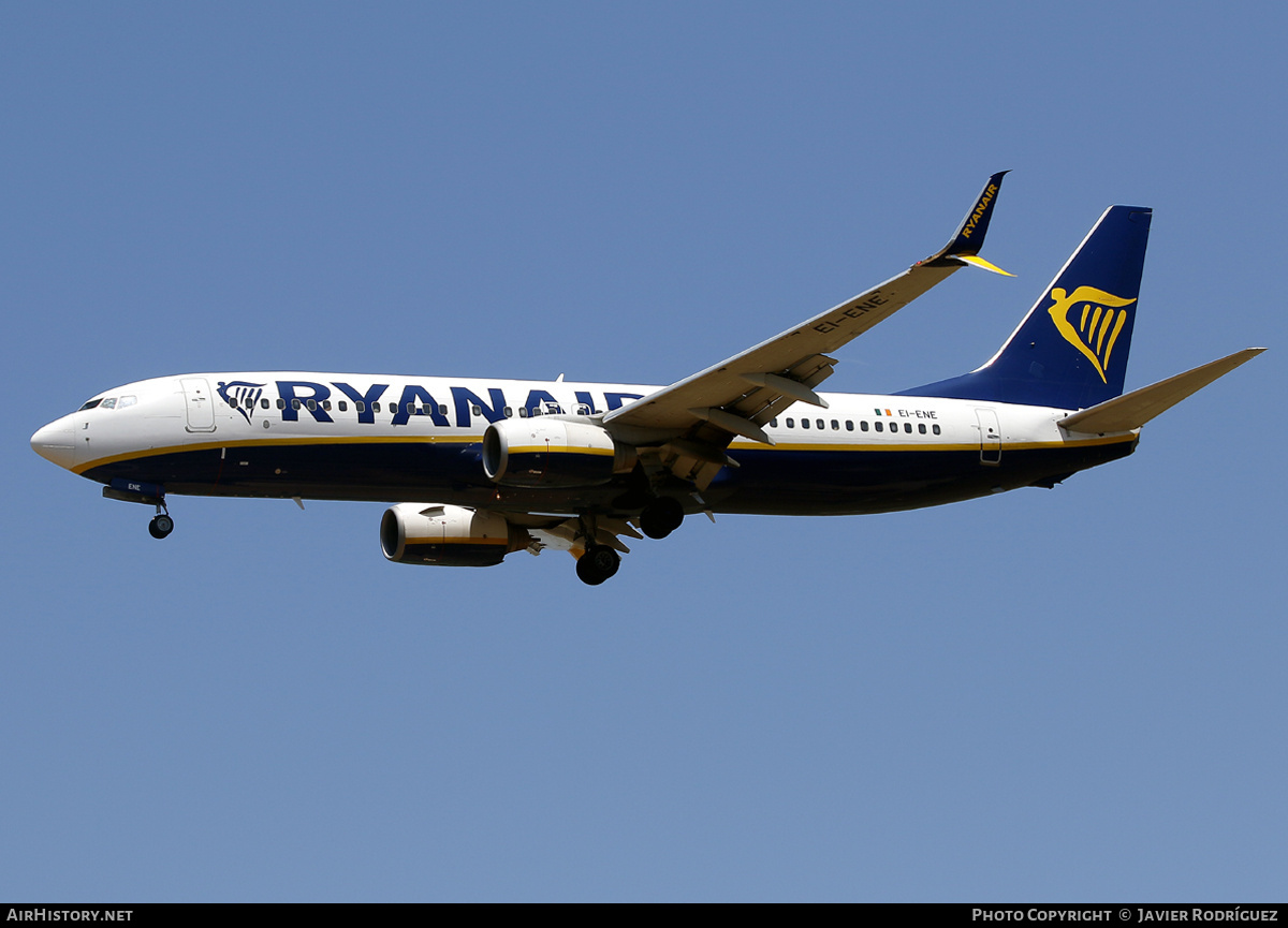 Aircraft Photo of EI-ENE | Boeing 737-8AS | Ryanair | AirHistory.net #709056